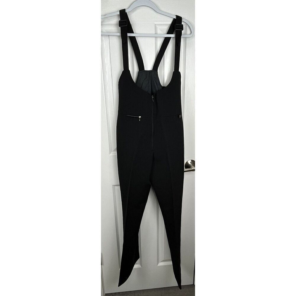 Vintage EDELWEISS Black Ski Snowboarding Overalls Pants Women’s Size 12 R‎